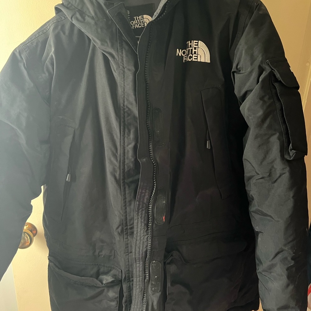 Black north face coat